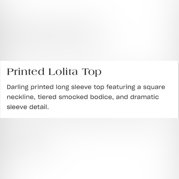 Free People Printed Lolita Top - Picture 8 of 8